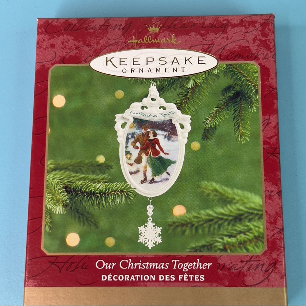Hallmark Keepsake Ornament Our Christmas Together Fine Porcelain Dated 2000